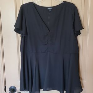 Torrid peplum top